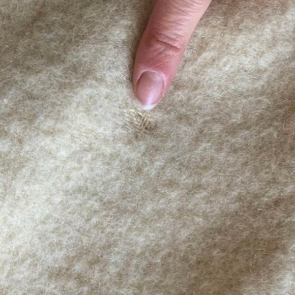 Vintage wool trapper blanket - Picture 3 of 5